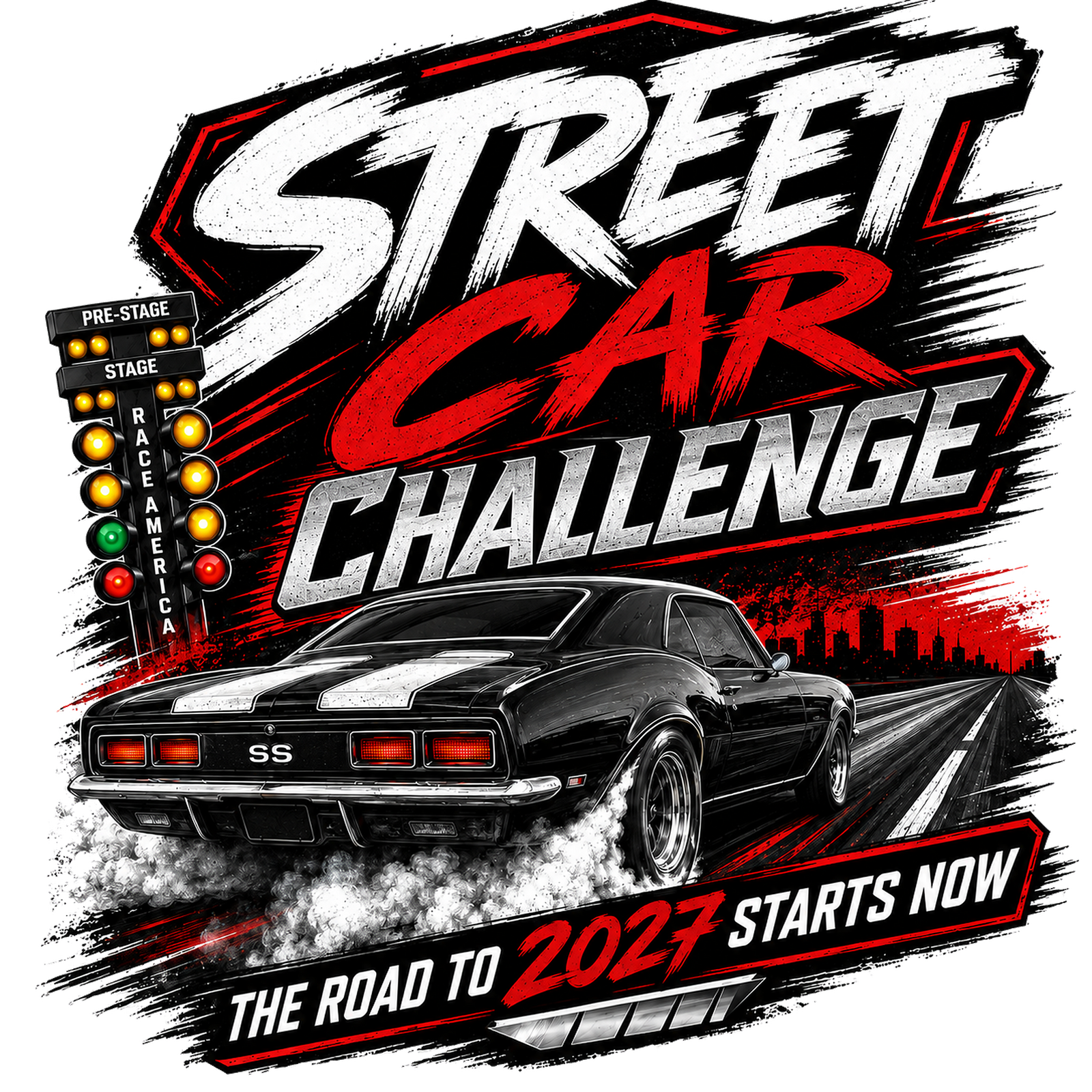 Limited Edition Road to 2027 Street Car Challenge Shirt