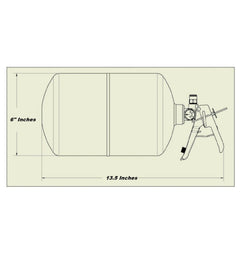 Lifeline Zero 2020 5lb FIA Fire Suppression System - AFFF Foam